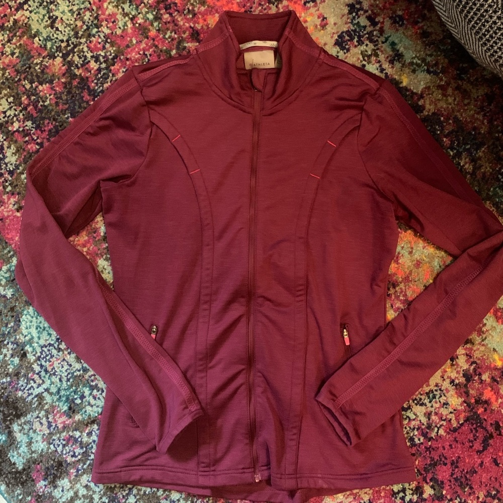 Athleta zip up workout jacket